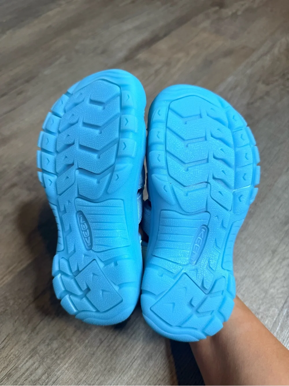 Keen Kids Light Blue Closed-Toe Sport Sandals